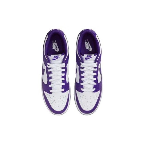 Кроссовки Nike Dunk Championship Purple бело-фиолетовые