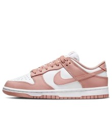 Кроссовки Nike Dunk Rose Whisper бело-розовые