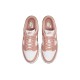Кроссовки Nike Dunk Rose Whisper бело-розовые