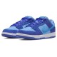 Кроссовки Nike Dunk Low Pro низкие синие