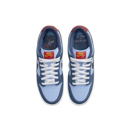 Голубые кроссовки Nike SB Dunk Low Pro Why So Sad