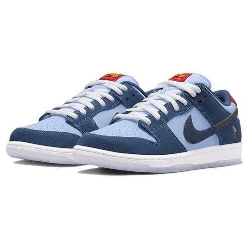 Голубые кроссовки Nike SB Dunk Low Pro Why So Sad