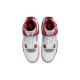 Белые кроссовки Nike Air Jordan 4 Retro OG Fire Red 2020