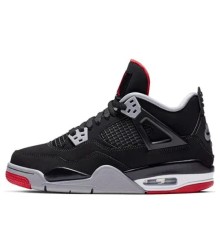 Кроссовки Nike (GS) Air Jordan 4 Retro OG Bred 2019