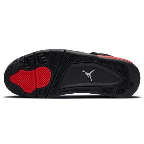 Кроссовки Nike Air Jordan 4 Retro Red Thunder черно-красные CT8527-016
