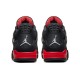 Кроссовки Nike Air Jordan 4 Retro Red Thunder черно-красные CT8527-016