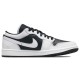 Кроссовки Nike Air Jordan 1 Low White Black черно-белые низкие DR0502-101