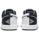 Кроссовки Nike Air Jordan 1 Low White Black черно-белые низкие DR0502-101
