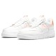 Кроссовки Air Force 1 Pixel White Orange бело-оранжевые