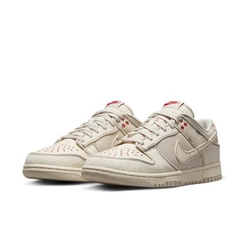 Кроссовки Nike Dunk Light Orewood Brown Sashiko бежевые