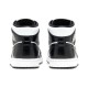 Кроссовки Nike Air Jordan 1 Mid SE черно-белые высокие DD1649-001