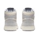 Кроссовки Nike Air Jordan 1 Atmosphere Grey серые высокие женские AH7389-101