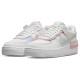 Кроссовки Nike Air Force 1 женские Shadow White Atmosphere Mint белые с мятным низкие CI0919-117