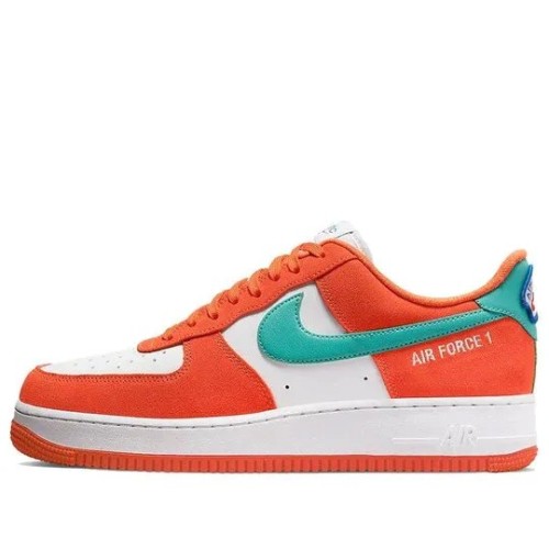 Кроссовки Nike Air Force 1 07 LV8 Athletic Club - Rush Orange Washed Teal