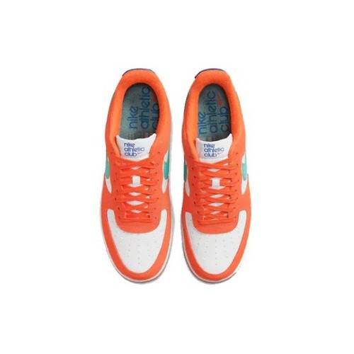 Кроссовки Nike Air Force 1 07 LV8 Athletic Club - Rush Orange Washed Teal