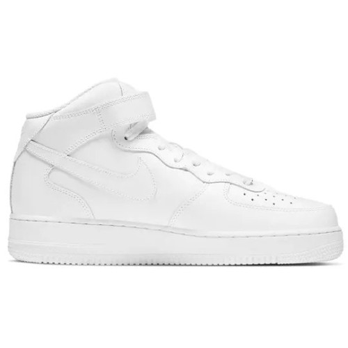 Кроссовки Nike Air Force 1 Mid 07 Triple White мужские