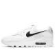 Nike Air Max Womens 90 White Black CQ2560-101 бело-черные