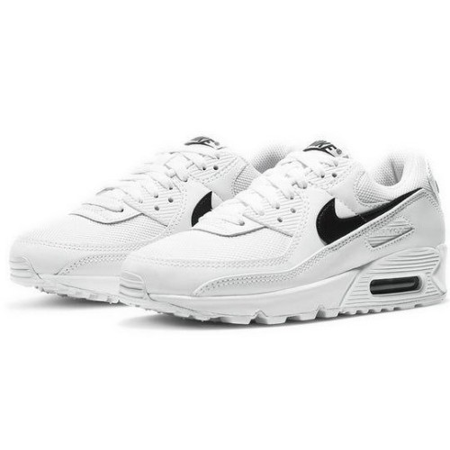Nike Air Max Womens 90 White Black CQ2560-101 бело-черные