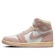 Кроссовки Nike Air Jordan 1 Retro High OG Atmosphere Pink женские