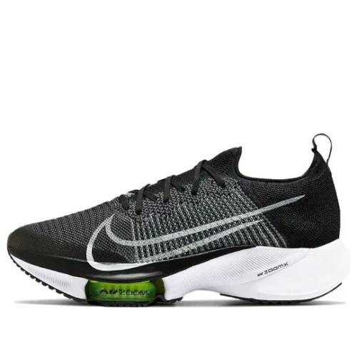 Кроссовки Nike Air Zoom Tempo NEXT Flyknit Black White Volt