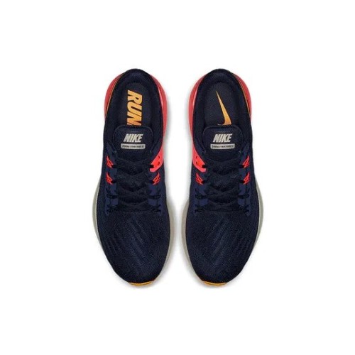 Кроссовки Nike Air Zoom Structure 22 Blackened Blue Orange Peel