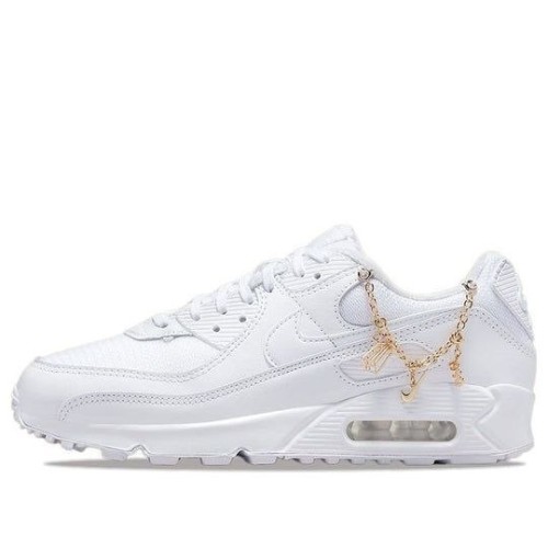 Кроссовки Nike Air Max DH0569-100 белые низкие с цепочкой