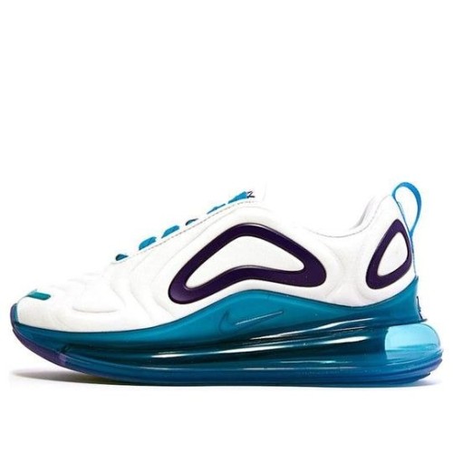 Кроссовки Nike Air Max Womens 720 White Court Purple Womens AR9293-100 бело-голубые