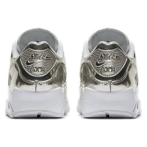 Nike Air Max Womens 90 Metallic Pack - Chrome CQ6639-001 цвета металлик