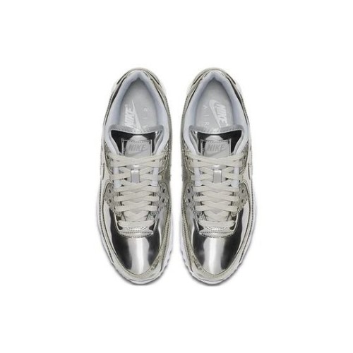 Nike Air Max Womens 90 Metallic Pack - Chrome CQ6639-001 цвета металлик