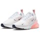 Nike Air Max (Найк Эир Макс) Womens 270 ESS White Pink AH6789-110 бело-розовые