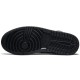 Кроссовки Nike Air Jordan 1 Mid черно-серые высокие Shadow 554724-096