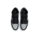 Кроссовки Nike Air Jordan 1 Mid черно-серые высокие Shadow 554724-096