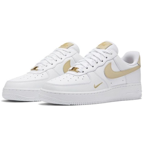 Кроссовки Nike Womens Air Force 1 ESS White Gold