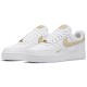 Кроссовки Nike Womens Air Force 1 ESS White Gold