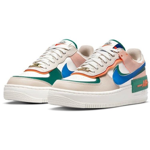 Кроссовки Nike Womens Air Force 1 Shadow Sail Green Noise