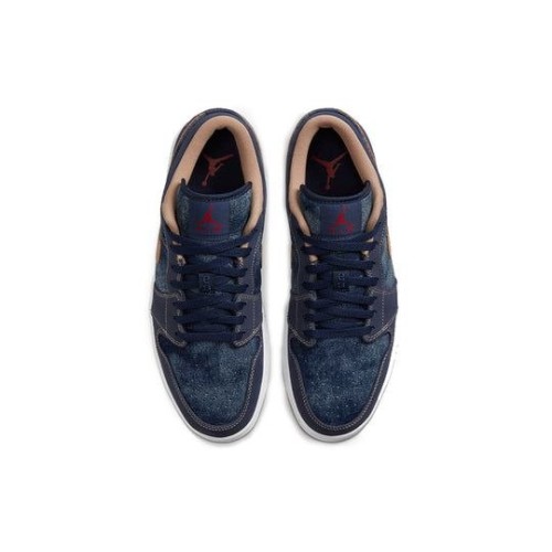 Nike Air Jordan 1 Low низкие джинсовые DH1259-400