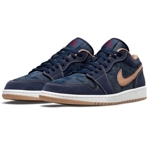 Nike Air Jordan 1 Low низкие джинсовые DH1259-400