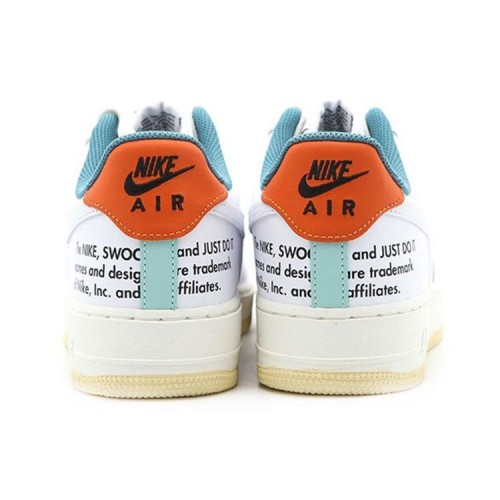 Кроссовки Nike Air Force 1 '07 LE Starfish белые (модификация 1)