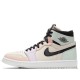 Кроссовки Nike Air Jordan 1 высокие женские светлые Zoom Air CMFT Light Violet CT0979-101