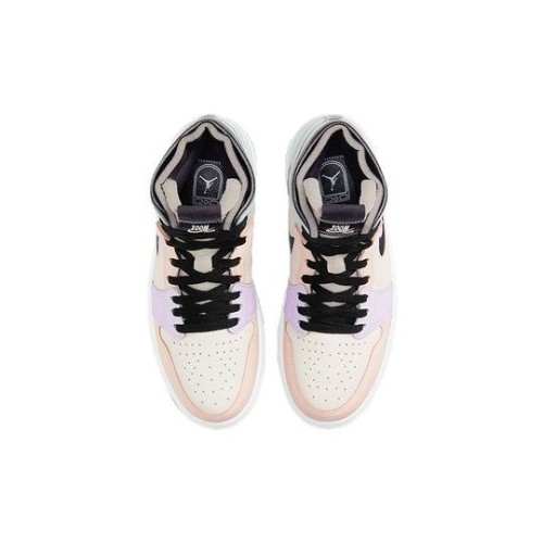 Кроссовки Nike Air Jordan 1 высокие женские светлые Zoom Air CMFT Light Violet CT0979-101