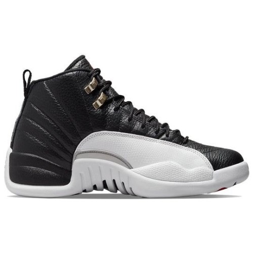 Кроссовки Nike Air Jordan 12 Retro Playoffs ретро черные высокие CT8013-006