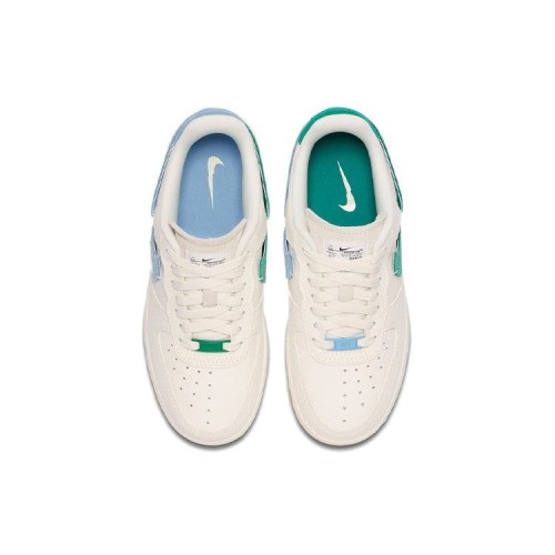 Кроссовки Nike Womens Air Force 1 07 LXX Sail Mystic Green