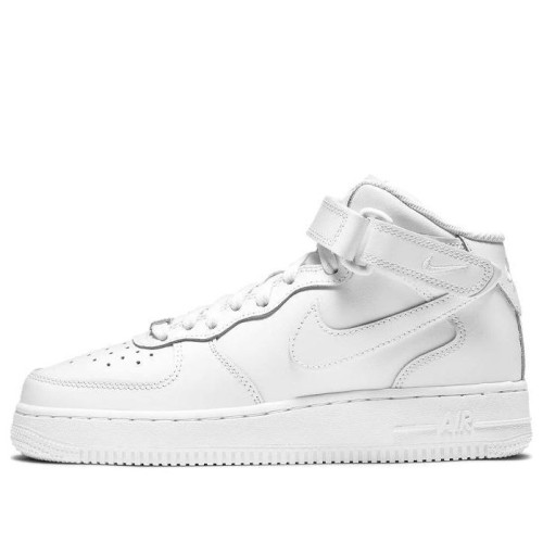 Кроссовки Nike Air Force 1 Mid LE GS Triple White