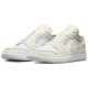 Кроссовки Nike Air Jordan 1 Low White Phantom бежевые низкие DN1635-100