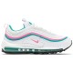 Nike Air Max Womens 97 White Pink Turbo Green DC5223-100 белые с разноцветными линями