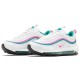 Nike Air Max Womens 97 White Pink Turbo Green DC5223-100 белые с разноцветными линями