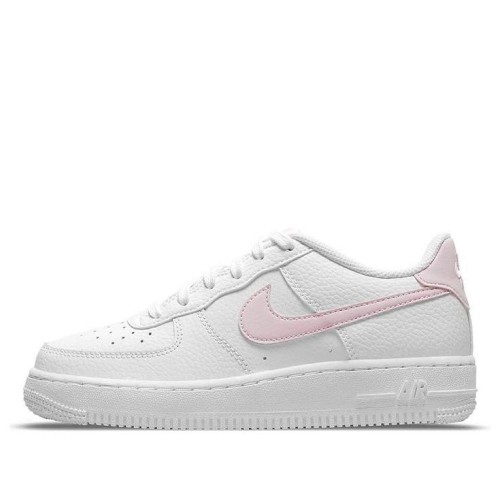 Кроссовки Nike Air Force 1 Low (GS) White Pink Foam бело-розовые