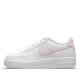 Кроссовки Nike Air Force 1 Low (GS) White Pink Foam бело-розовые