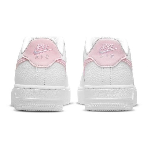 Кроссовки Nike Air Force 1 Low (GS) White Pink Foam бело-розовые