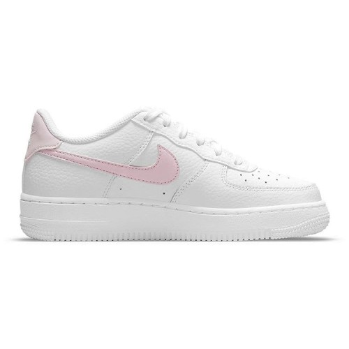 Кроссовки Nike Air Force 1 Low (GS) White Pink Foam бело-розовые